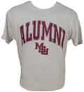 T-Shirt Short Sleeve Tri Blend Next Level Alumni MSU Interlock