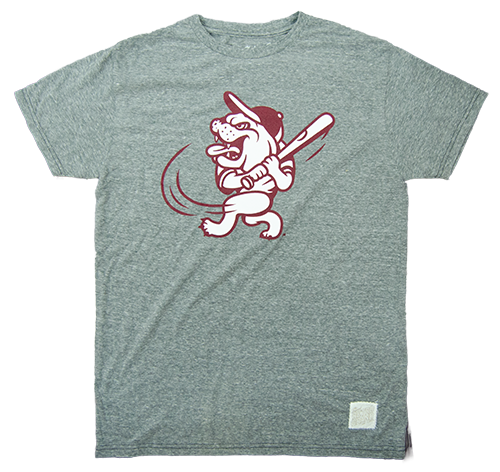 T-Shirt Short Sleeve Vintage Burnout Ringer Swinging Bully