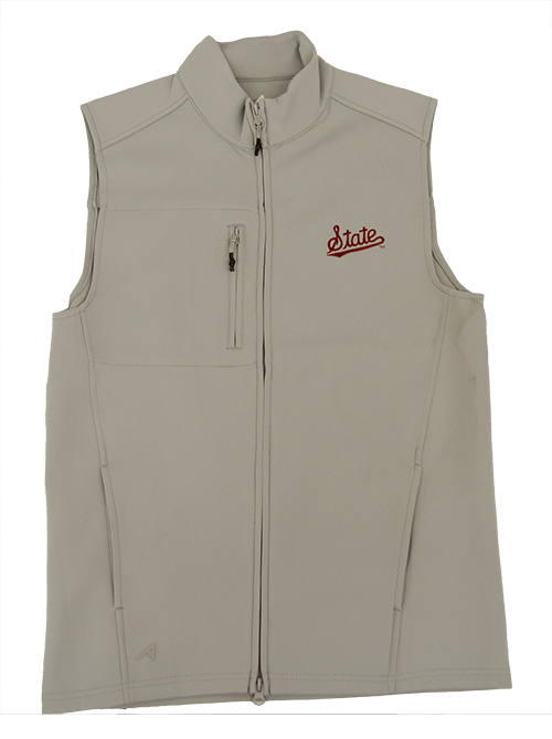 Vest Men's Full Zip Demand Script State