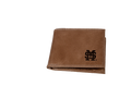 Divisions Of Zeppelin Products, Inc. Wallet Leather Pass Case Embossed M-Over-S