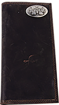 Divisions Of Zeppelin Products, Inc. Wallet Leather Roper Crazy Horse M-State Concho