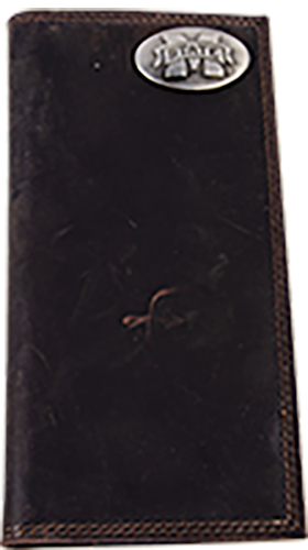 Divisions Of Zeppelin Products, Inc. Wallet Leather Roper Crazy Horse M-State Concho