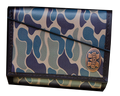 Divisions Of Zeppelin Products, Inc. Wallet Leather Tri-Fold M-State Concho Old School Camo