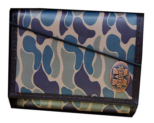 Divisions Of Zeppelin Products, Inc. Wallet Leather Tri-Fold M-State Concho Old School Camo