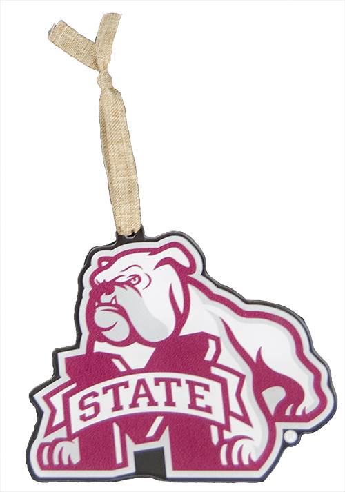 Home Malone Xmas Orn Acryliclic Standing Bulldog