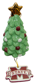 Glory Haus Xmas Orn Christmas Tree Shape Top Star Hanging M-State