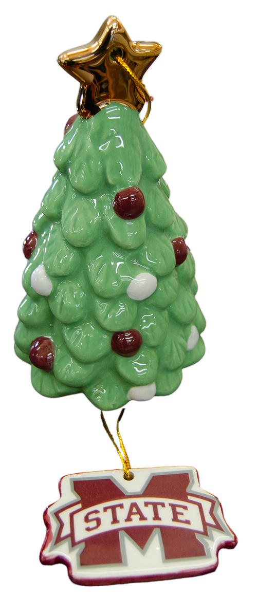 Glory Haus Xmas Orn Christmas Tree Shape Top Star Hanging M-State