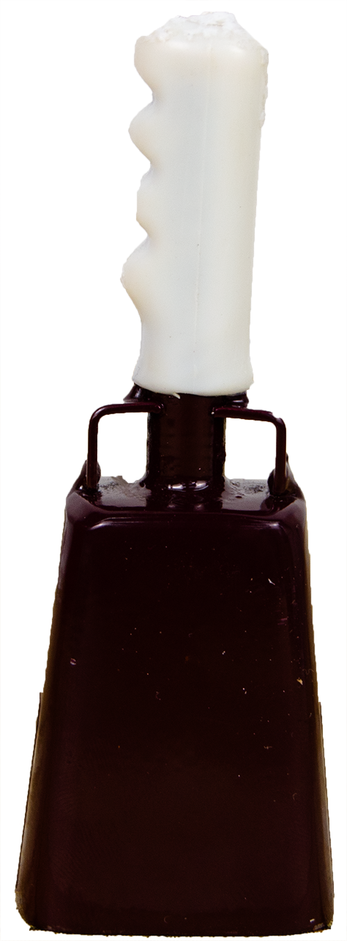 Bully Bell Miniature Cowbell Christmas Ornament