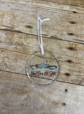 Valiant Gifts Wholesale Xmas Orn Glasss Landmaroonecklace Hail Dear Ol' State