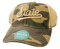 L2 Brands Youth Cap Trucker Script State