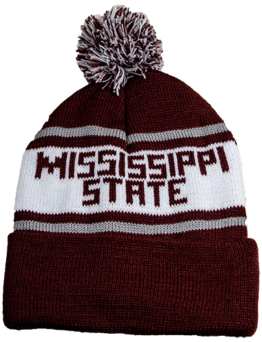 Logofit Youth Cap Knit Beanie Elementary with Pom