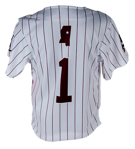 Youth Jersey Baseball Pinstripe Script State