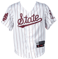 Youth Jersey Baseball Pinstripe Script State