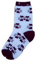 Twin City Knitting Co, Inc Youth Sock M-State All Over