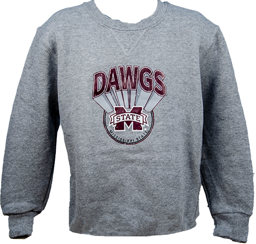 Youth Sweatshirt Crew Dawgs 3D M-State