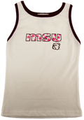 Youth Tank Top Girl MSU Flower Pattern