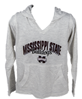 Garb, Inc Youth T-Shirt Hooded Hadley Raw Edge Mississippi State Bulldogs M-State