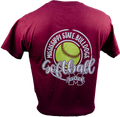 Youth T-Shirt Football Script M-State