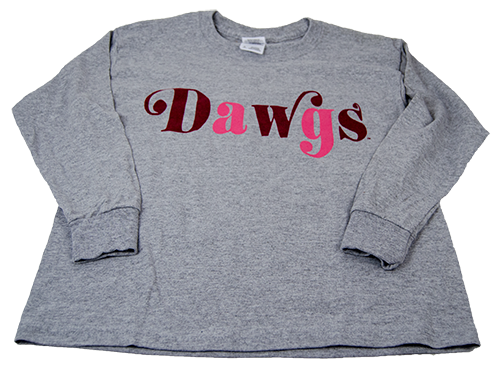 Bayou Apparel Youth T-Shirt Long Sleeve Dawgs