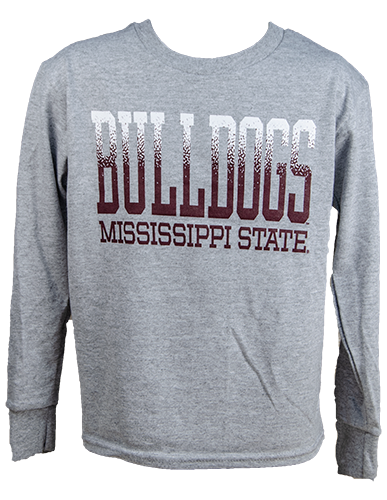 Youth T-Shirt Long Sleeve Bulldogs