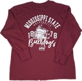 Youth T-Shirt Long Sleeve Helmet M-State