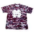 Youth T-Shirt Short Sleeve Digital M-Over-S