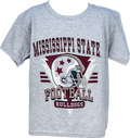 Youth T-Shirt Short Sleeve Retro Helmet Mississippi State Football