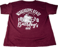 Youth T-Shirt Short Sleeve Helmet 1878 Bulldogs M-State