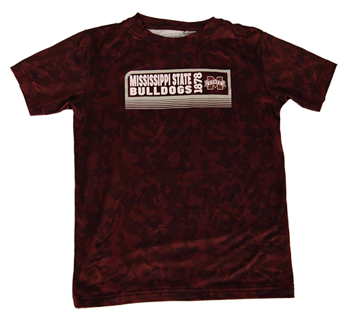 Youth T-Shirt Short Sleeve Mississippi State Bulldogs 1878