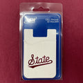 MCM Brands Self Adhesive Silicone Cell Phone Wallet/ID Holder Script State