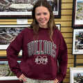 Sweatshirt Mock Crew Crop Bulldogs M-State New Zealand Lingo