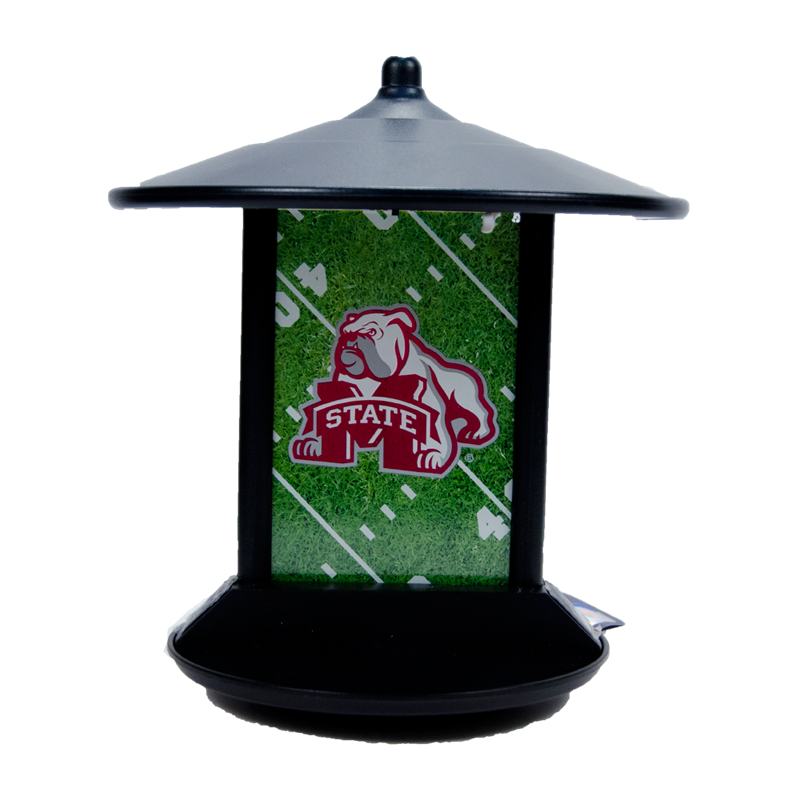 Evergreen Enterprises, Inc/ Team Sports Of Am Outdr Bird Feeder Solar Pwr Standing Bulldog