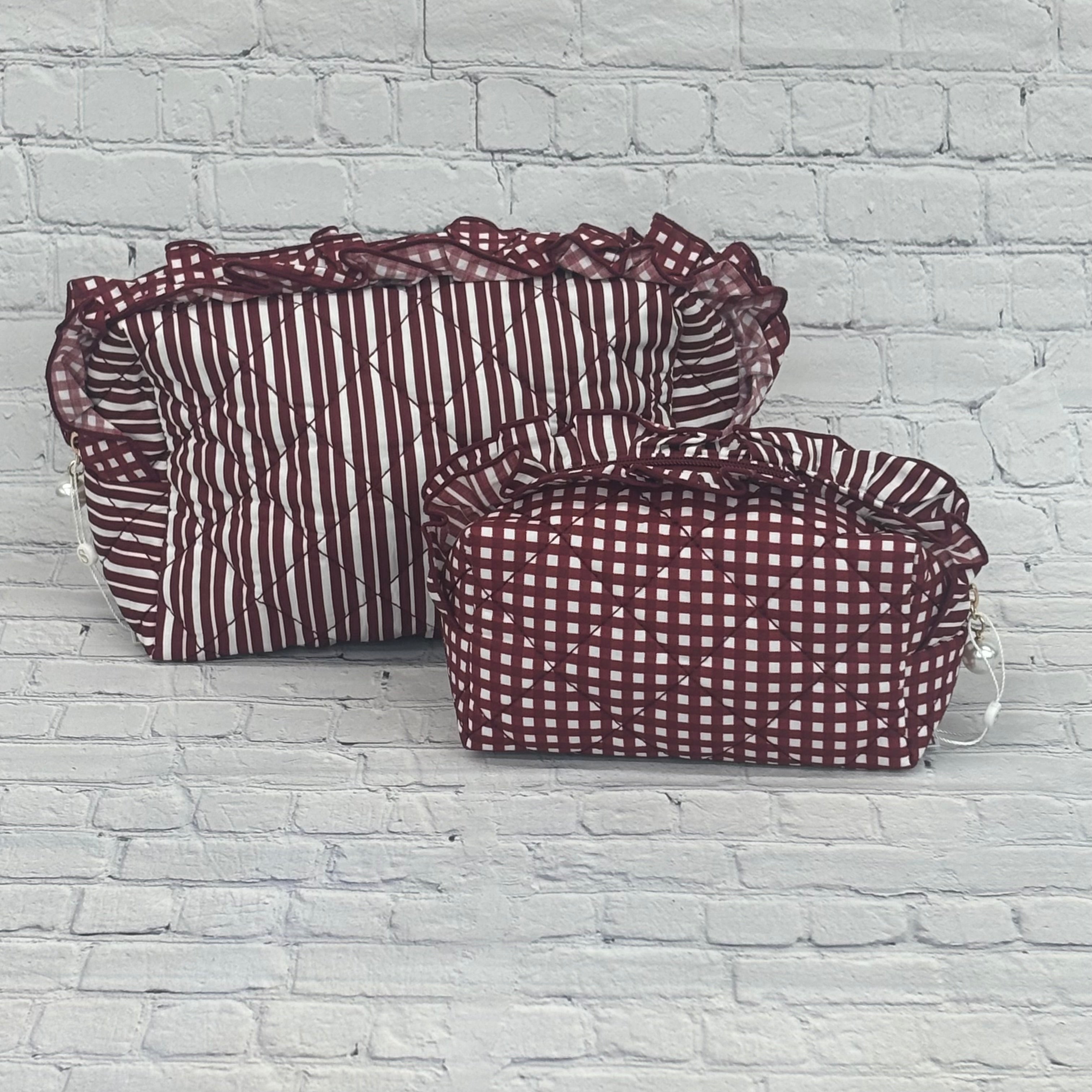 Pouch Zip Lucy Quilted Large & Small